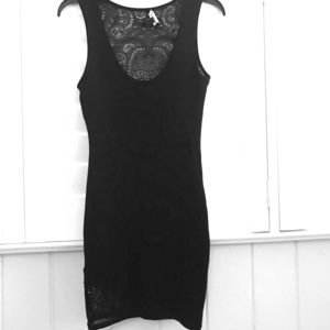 Bebe Mini dress cutout detail